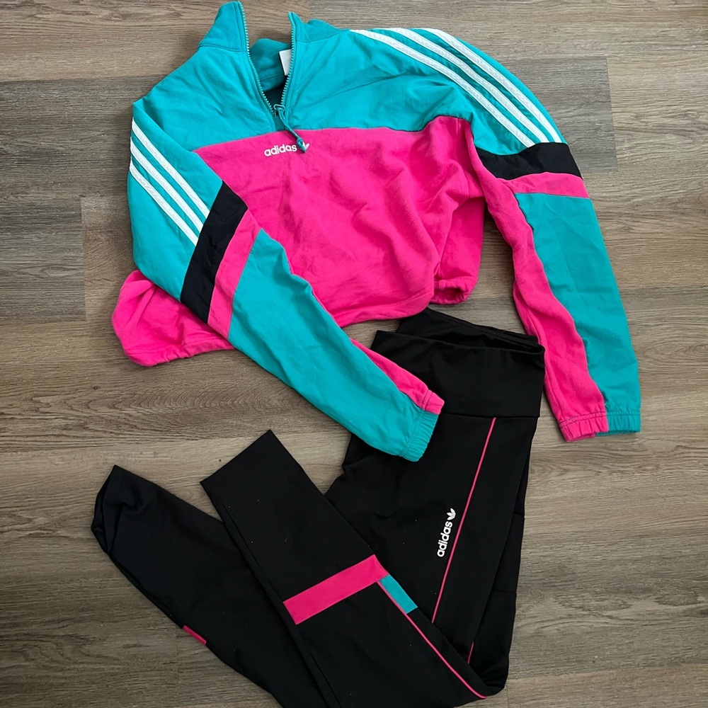 Adidas set only worn once